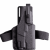 Kabura KYDEX CUSTOM GUNS SPORT Z LATARKĄ (zewnętrzna, obniżona)