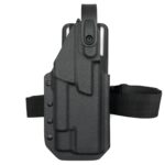 Kabura KYDEX CUSTOM GUNS SPORT Z LATARKĄ (zewnętrzna, obniżona)