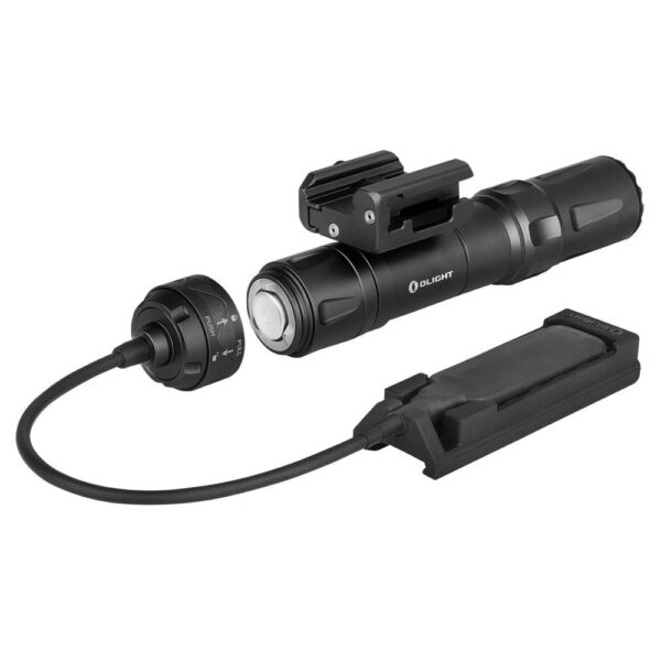 Olight - Latarka taktyczna LED na broń Odin - 2000 lumenów - Czarna
